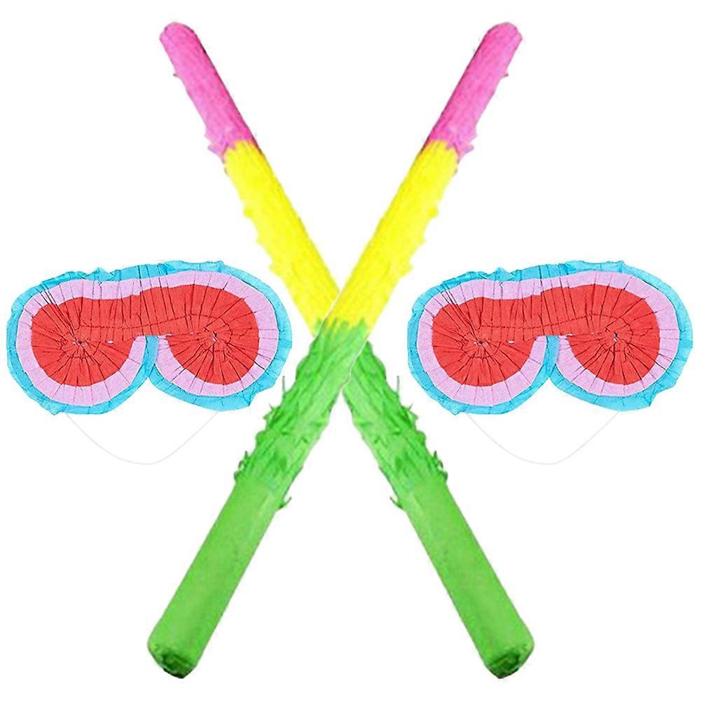 Pinata Stick Toys for Kids Games Fun 8Pcs Multi Props