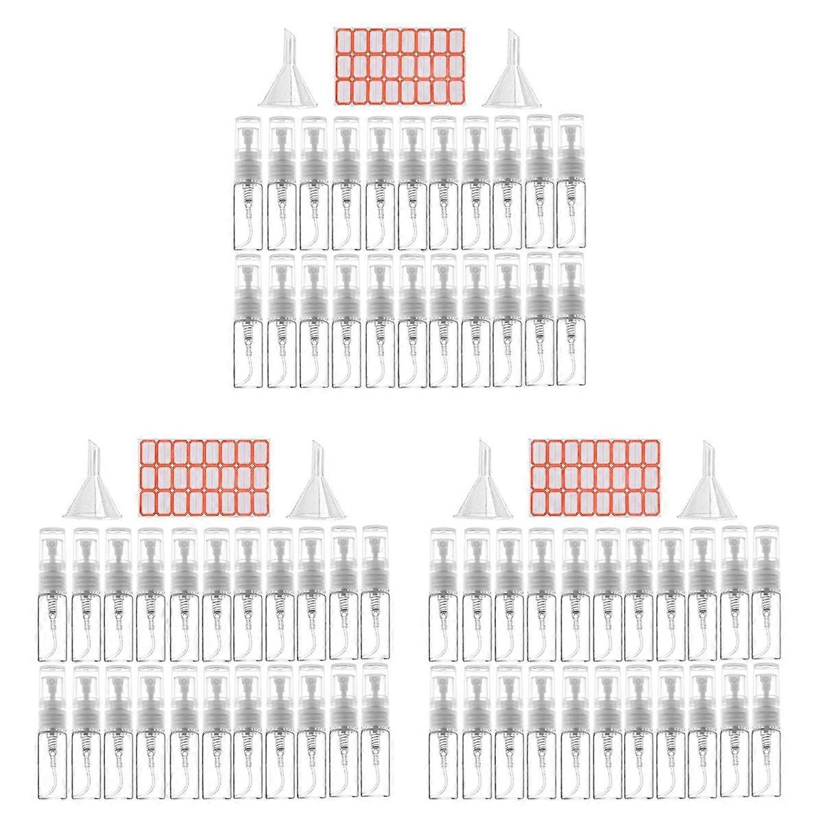 120Pcs 3ML Bottle Small Cosmetic Packing Atomizer