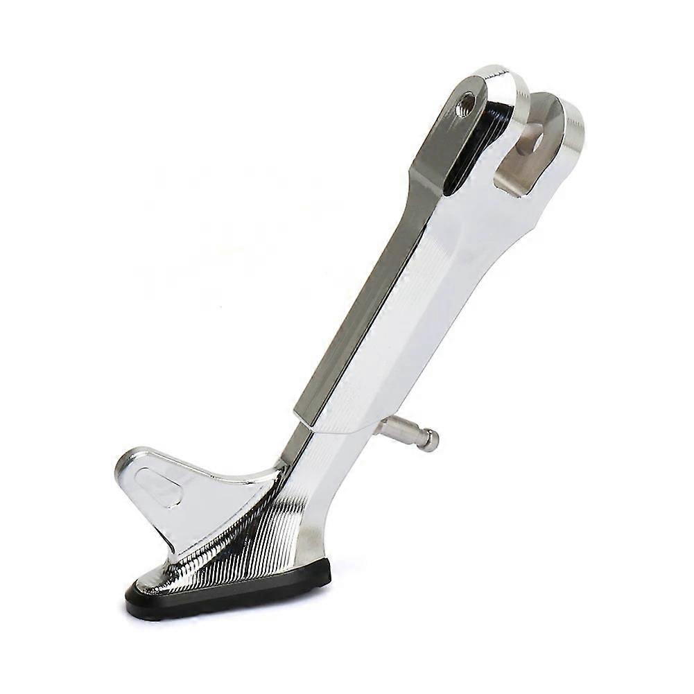 Motorcycle Kickstand Side Stand Holder Parking Rack for Vespa Silver