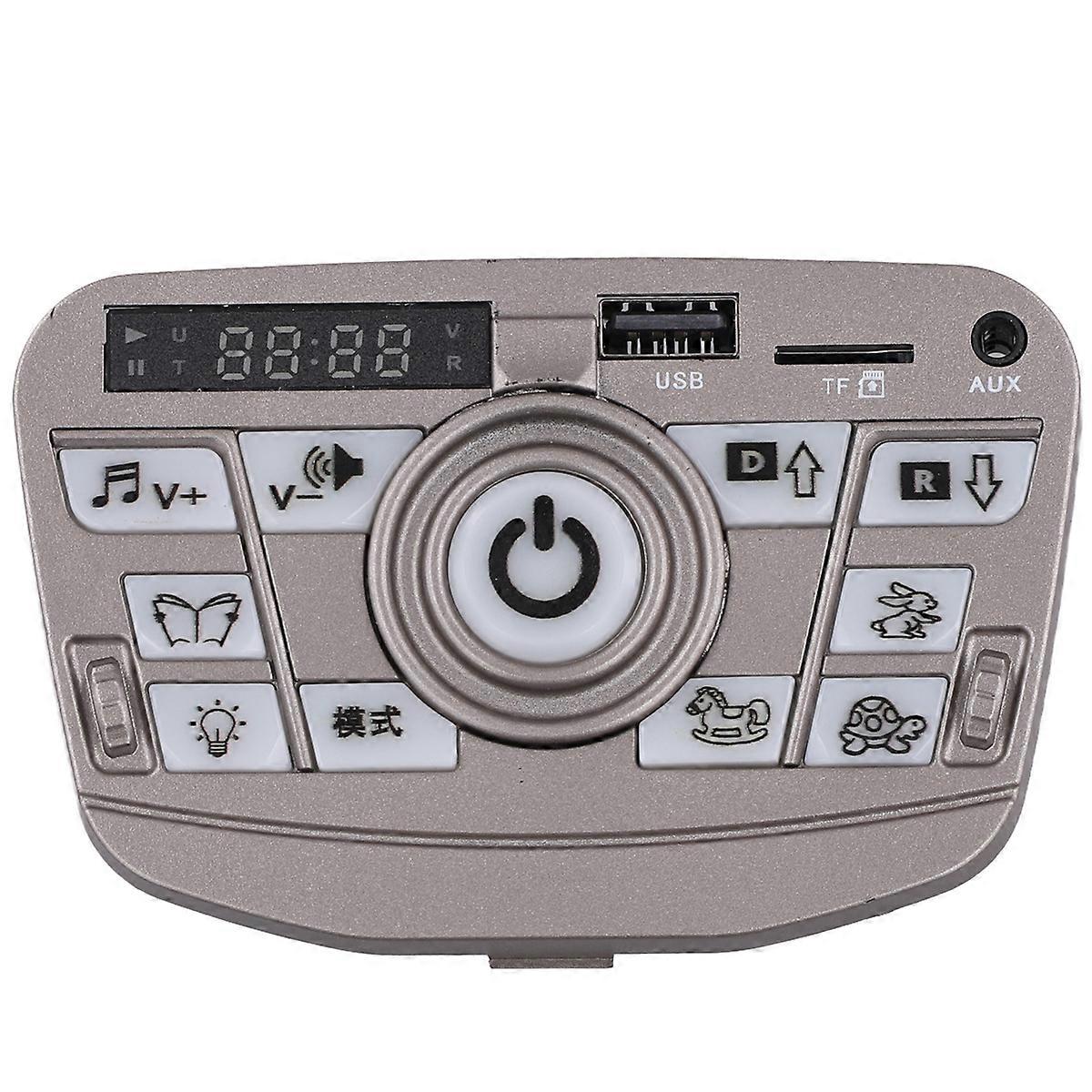 YJ-ZK08-BT-12V Children'S Electric Vehicle Central Control Console