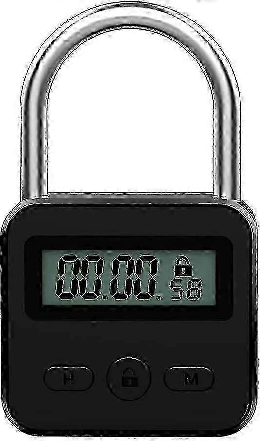 Digital Time Lock, Smart Time Lock Max Timing Lock, Time Lock with LCD Display, Time Lock with Timer, Kitchen Safe Time Lock, Rechargeable U  A-G