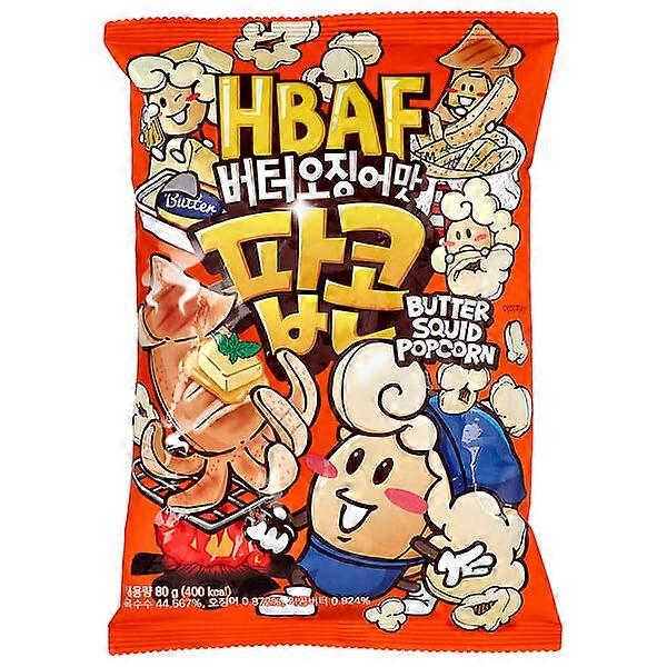 HBAF, Butter Squid Popcorn, 80 g