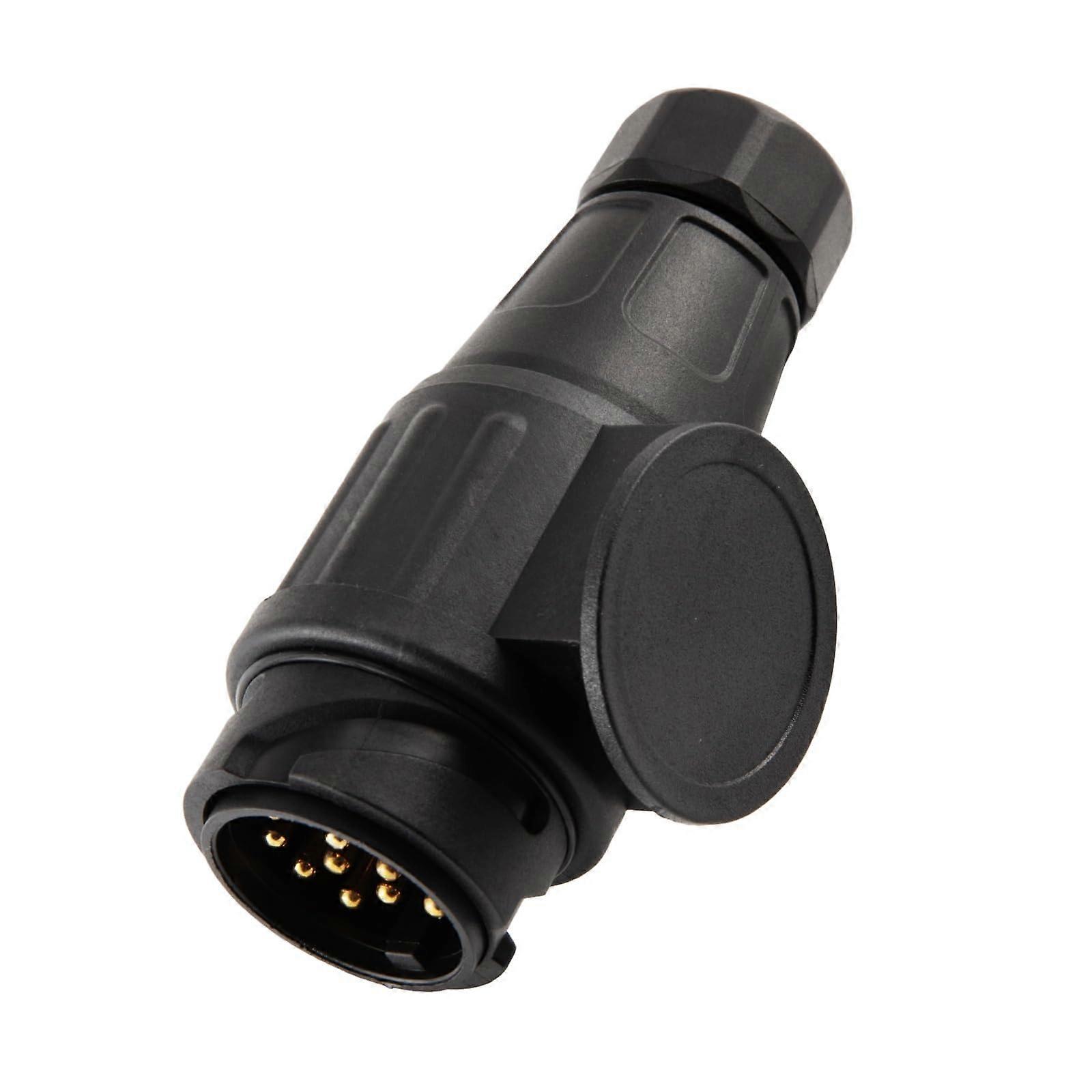 13 Pin Trailer Plug 12V Tow Bar Wiring Connector Caravan Plug P005