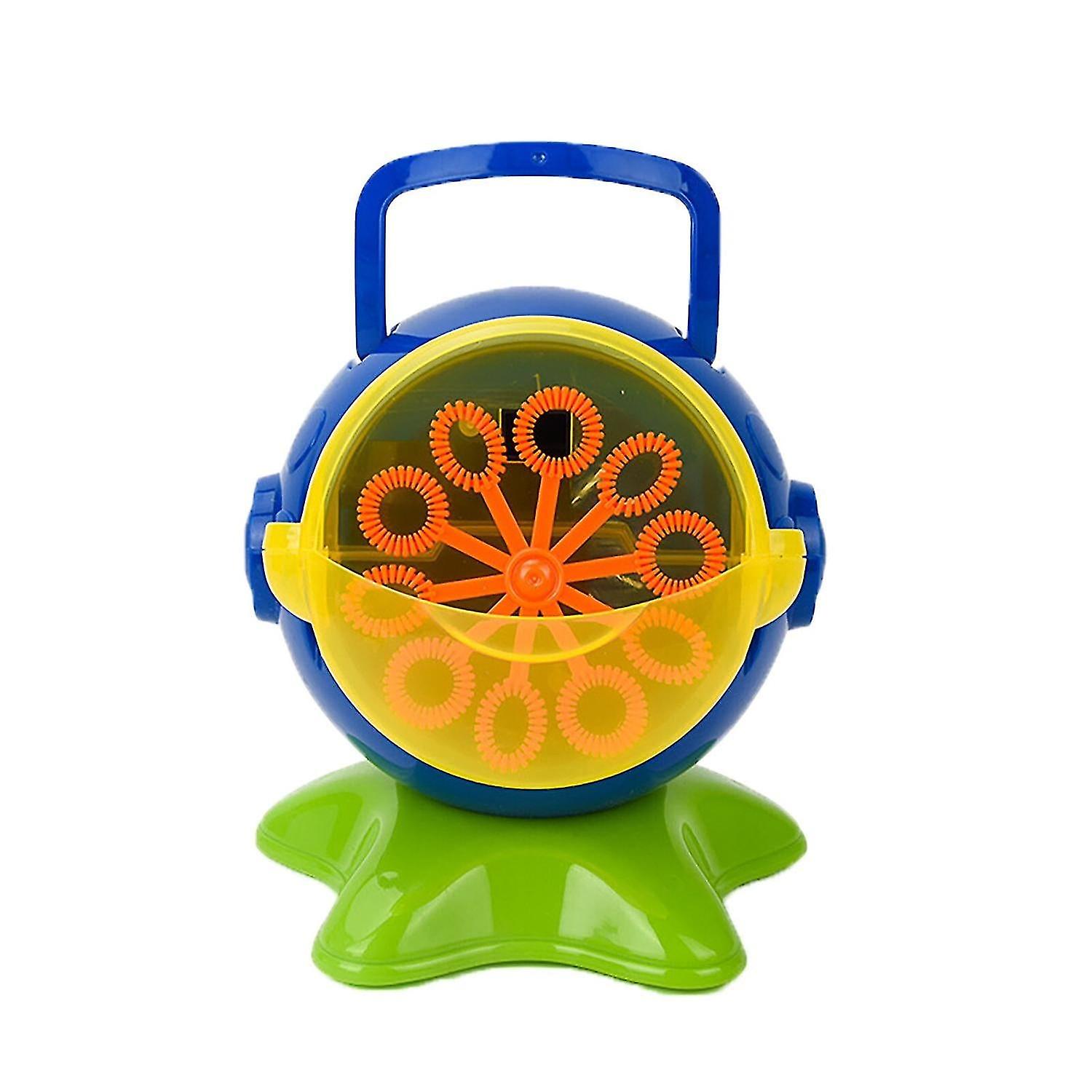 Bubble Blowing Toys Summer Bubble Machine Automatic Bubble Blower Portable Bubbles Maker For Kids Funny Soap Bubbles