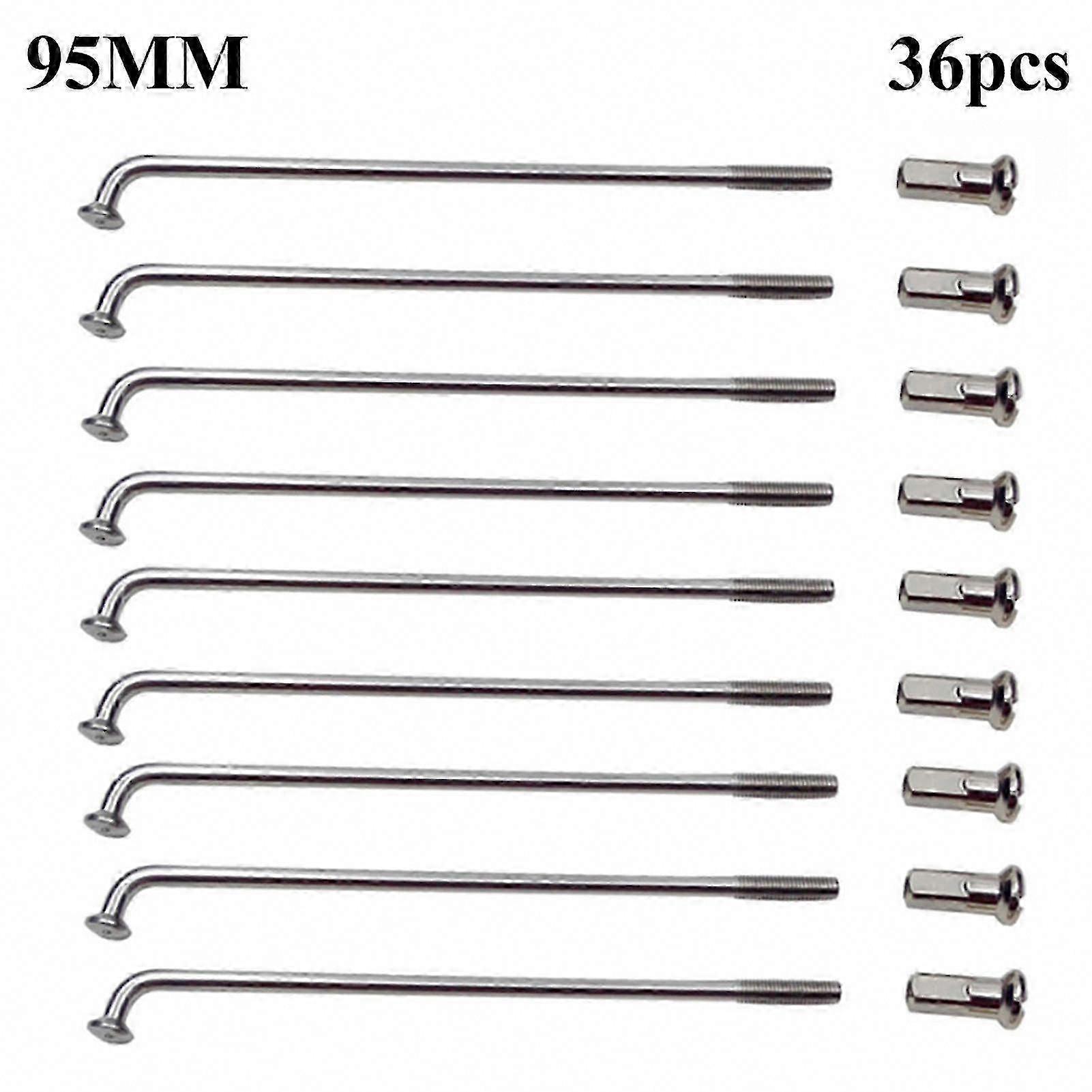 36pcs Lightweight Mountain Bicycle Spokes - Durable Multi-Function Spokes for Bikes