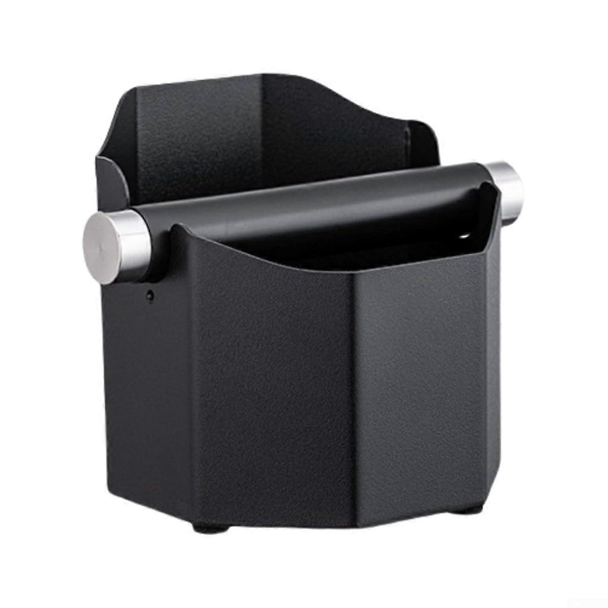 Stable ABS Espresso Knock Box Round Shape With Non Slip Bottom For Daily Coffee Preparation