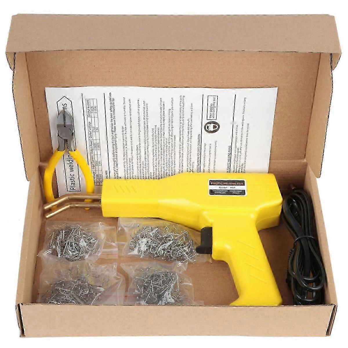 Plastic soldering/welding set, Yellow