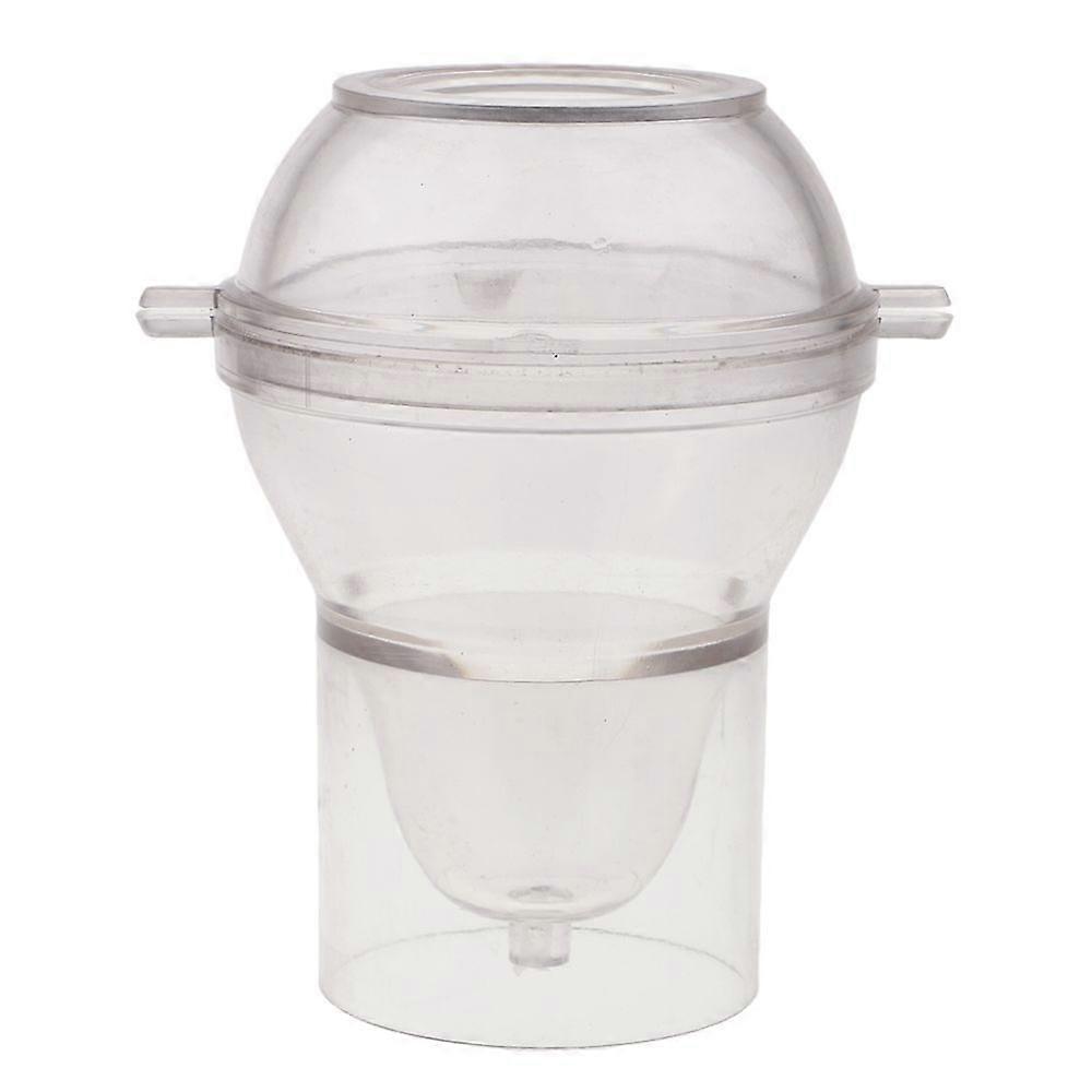 Square cylinder plastic candle mold