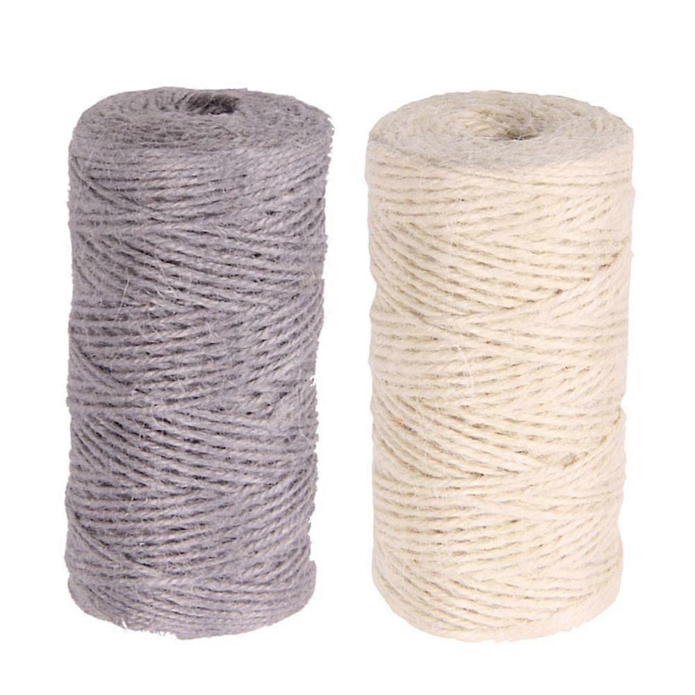 Fils de jute Corde de jute Crafs Chanvre Coton