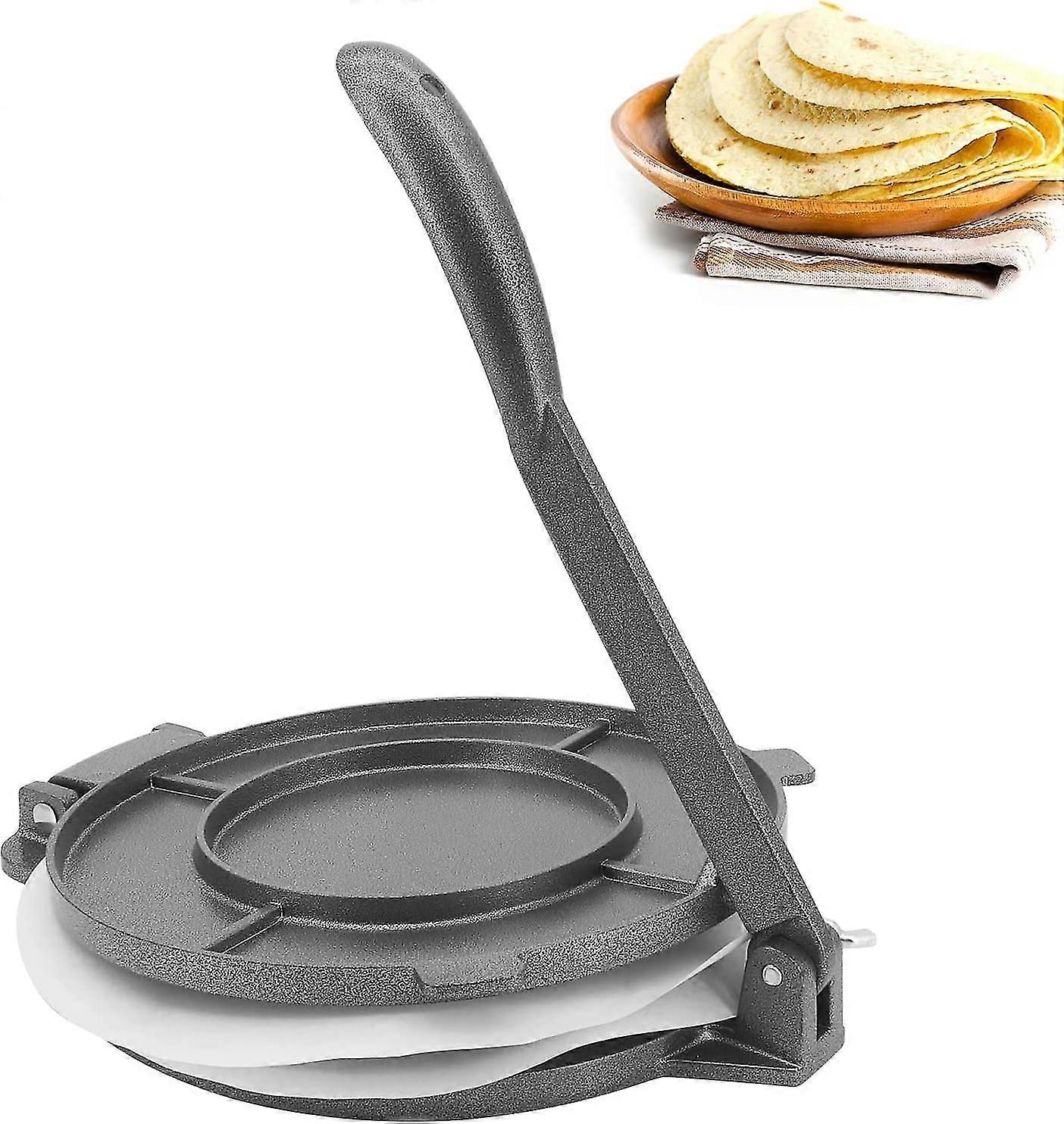 Tortilla Press,20cm Cast Iron Tortilla Press,tortilla Maker Greaseproof Baking ,tool To Making Tortilla,chapati,roti 1pcsd
