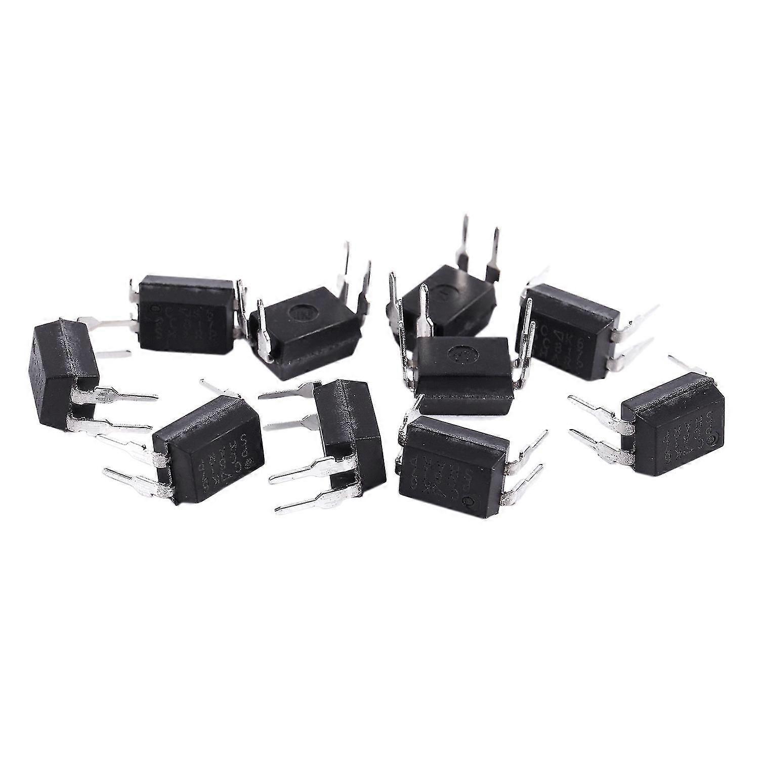 10pcs Pcb Board Through Hole Pc817c Pc817 El817 817c Optocoupler Dip-4