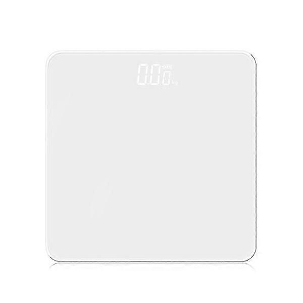 Electronic Scale LED Display Human Body Weight Scale(White)* @BUGU
