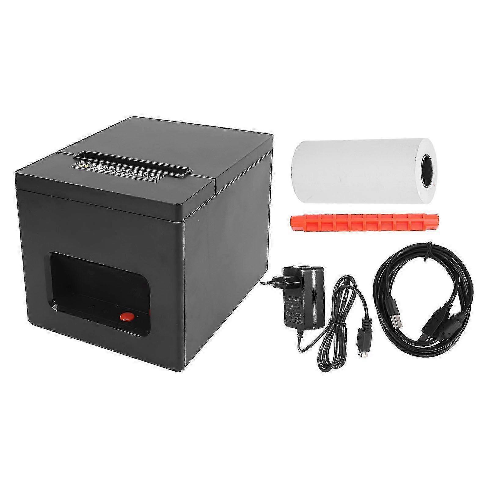 USB Bluetooth High Speed Printing Supports Cash Drawer Connection 80mm Thermal Receipt Printer