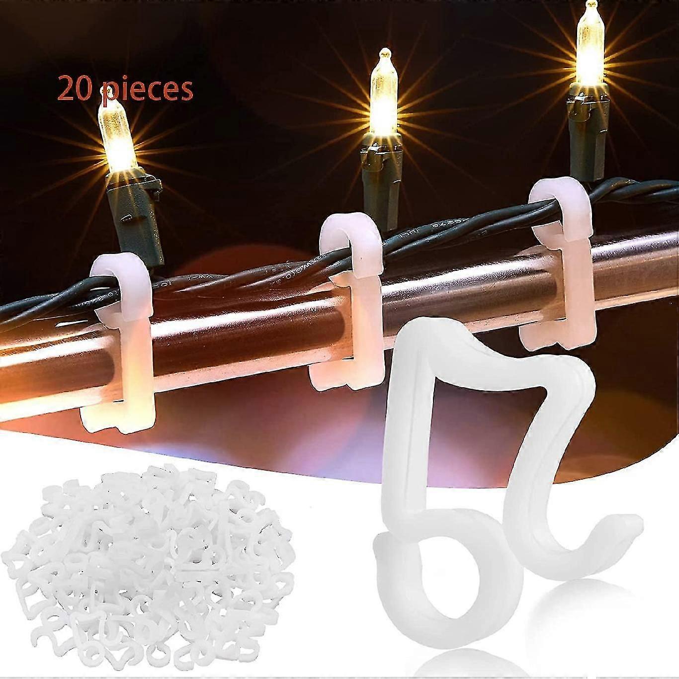 Mini light clips for Christmas decorations gutter hooks