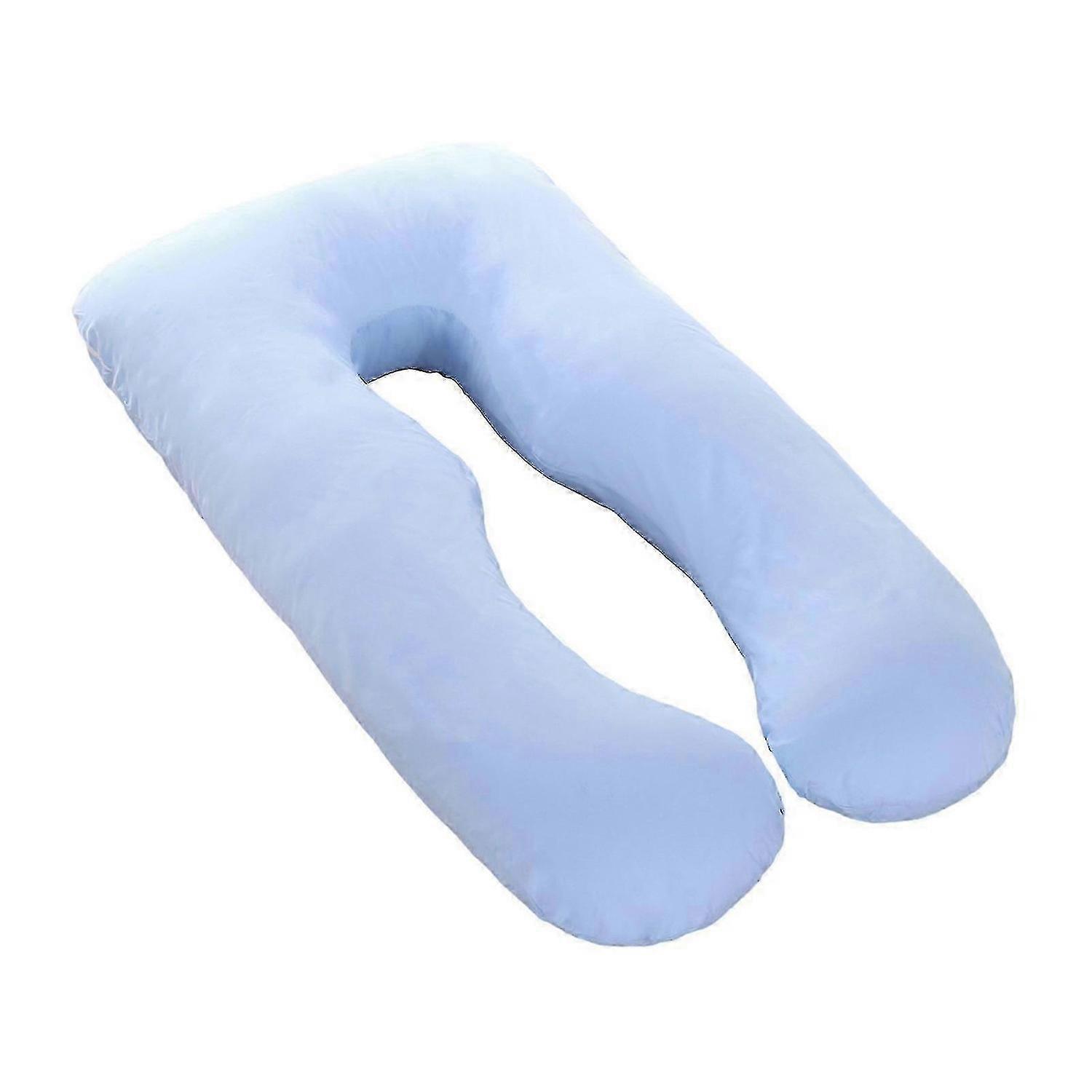 Cotton Pillowcase for U-Shaped Maternitys Pillow Washable Comfy Pillow Cover for Side Sleeper Pillow