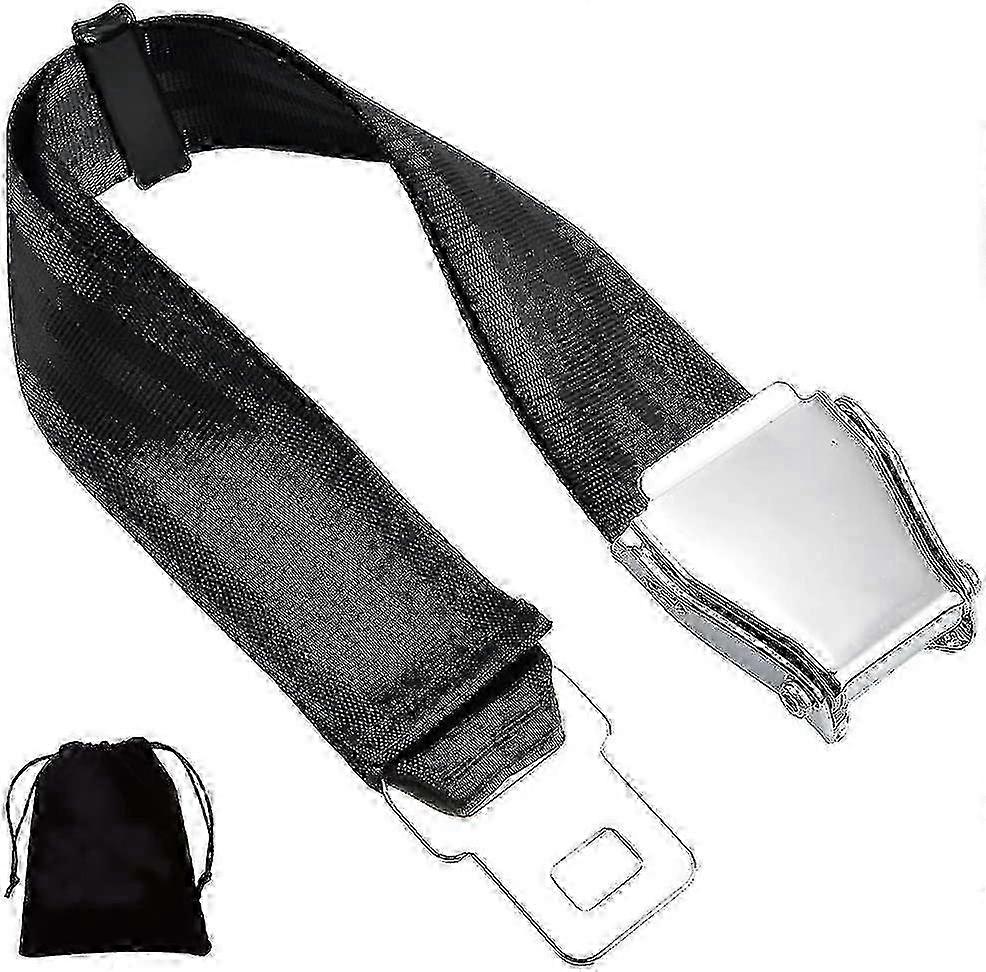Belt Extender for Aircraft - E4 Certified, Adjustable Length from 15.2 cm to 81.3 cm