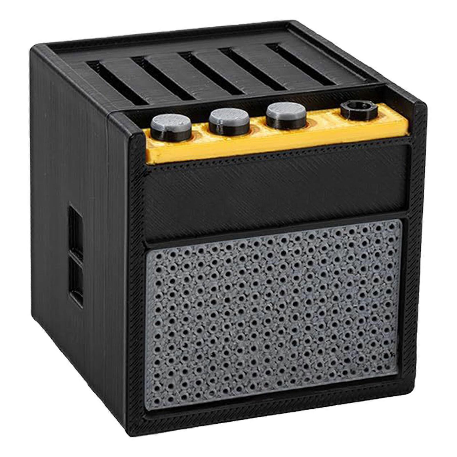 Pick Storage Box Display Stands Container Speaker Shape Guitar Plectrums Cases Guitar Pick Collector Guitar Accessories Multicolor