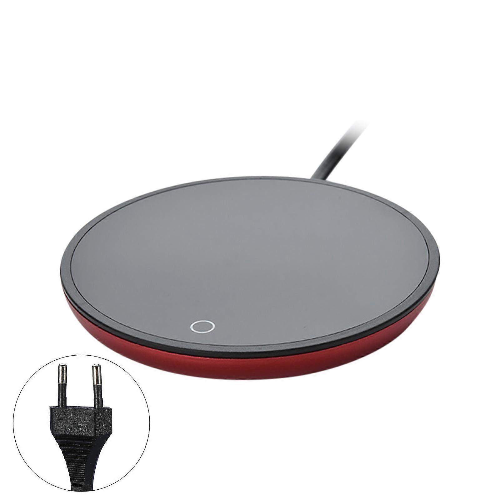 Desktop Drink Toastier 104 140°F Extent With Smooth Glass Face Simple Energy Saving Home Appliance  Red