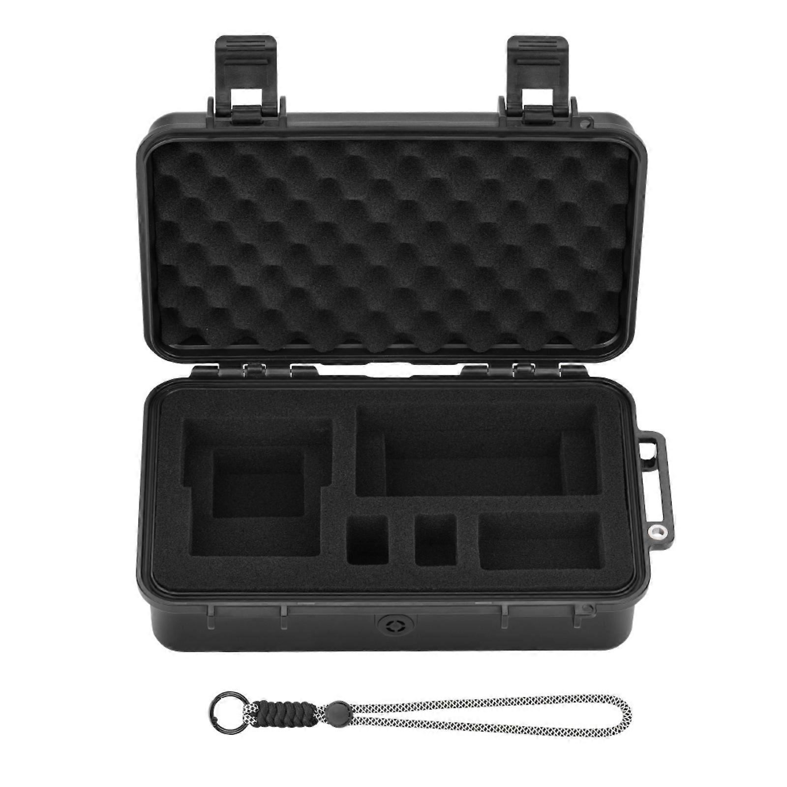 Weatherproof Travel Storage Container for 360 Cameras Impact Resistant Construction Quickly Access Design Multicolor