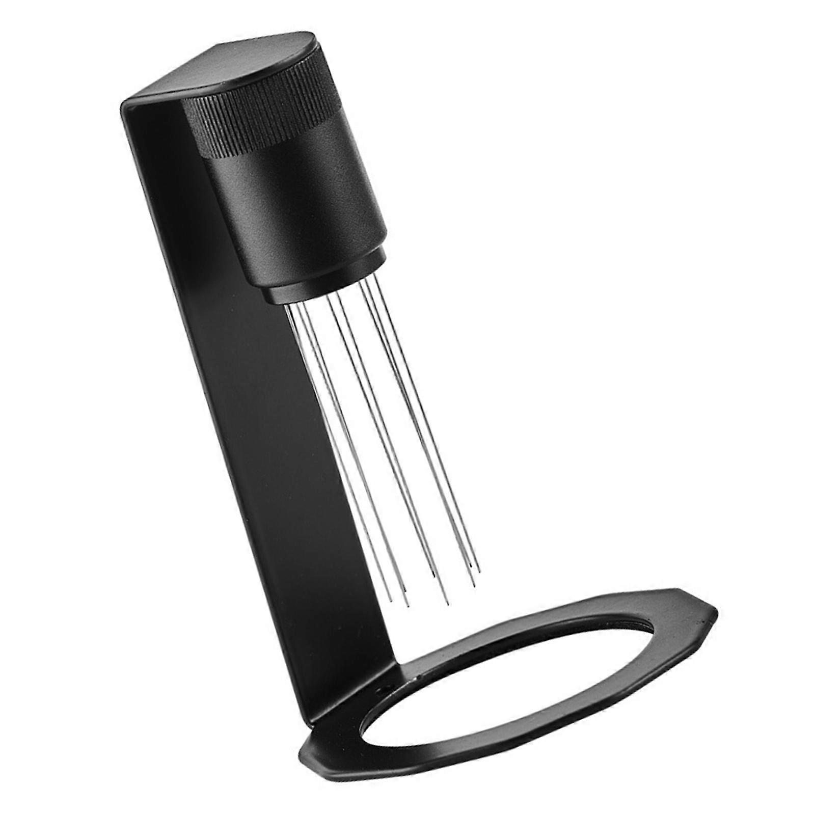 Adjustable 0.4mm Espresso Needle Replacement Needle Espresso Distribution Tool Coffee Distributor with Magnetic Stand Multicolor