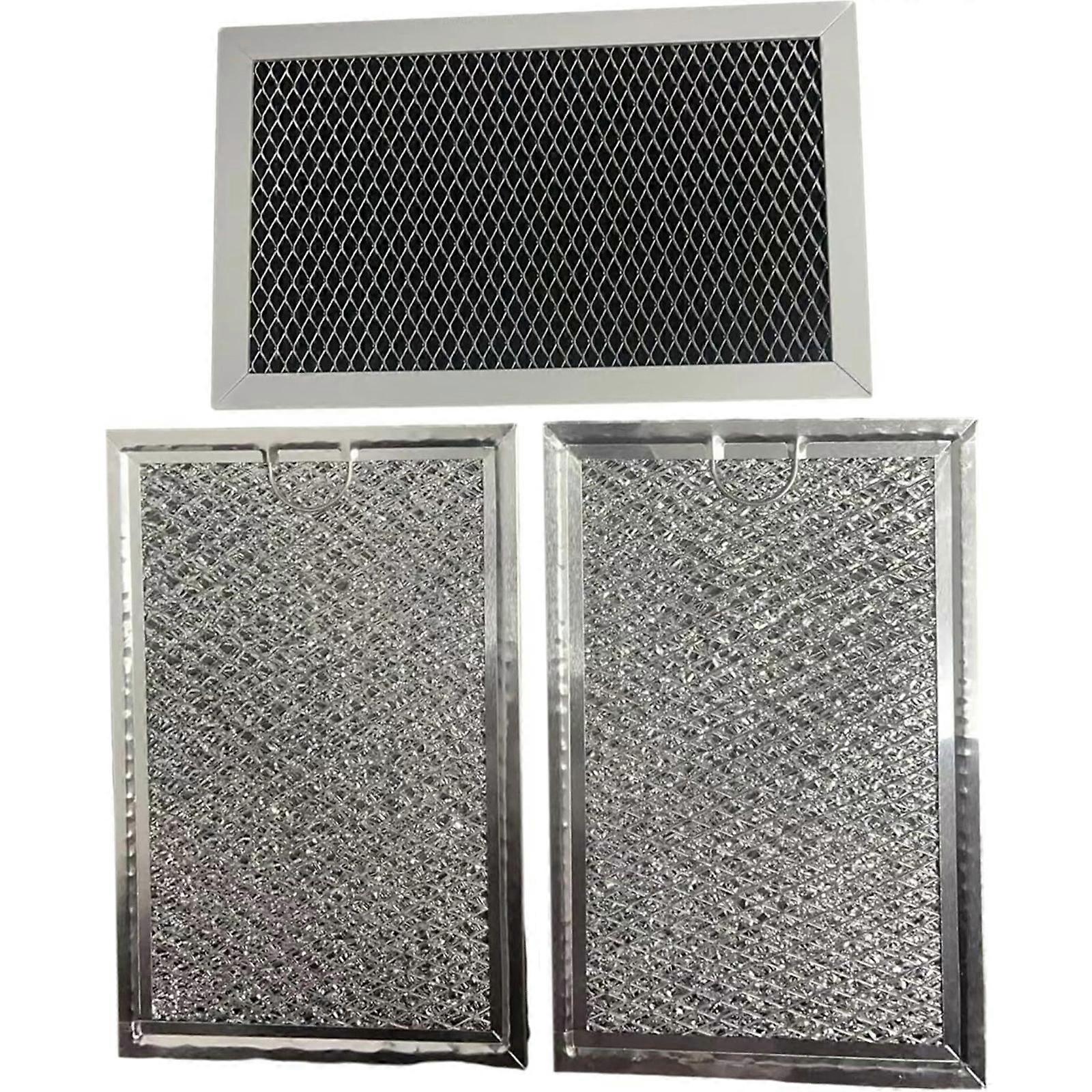 High Efficiency Microwave Grease Filter Aluminum Alloy Filter Screen Reduces Cooking Odors Multi Model Compatibility Multicolor