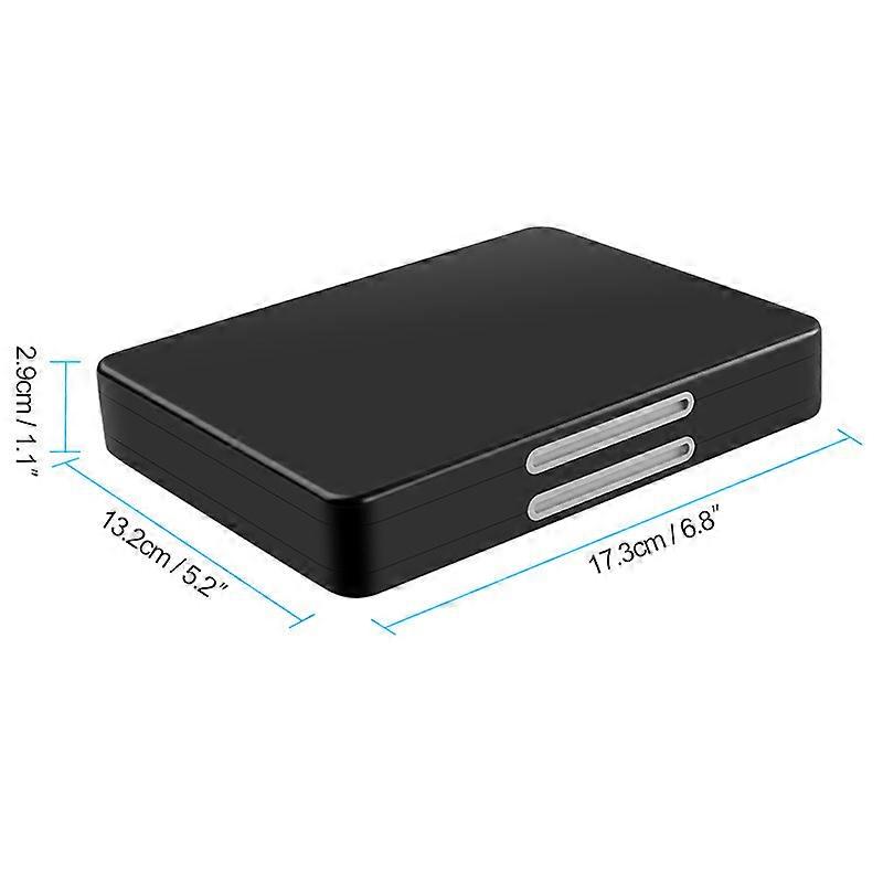 64 in 1 Storage Game Case For Switch 2/ Switch/ Lite/ OLED w/ 64 Cartridge & 64 Micro SD Card Slots Hard Shell Silicone Lining