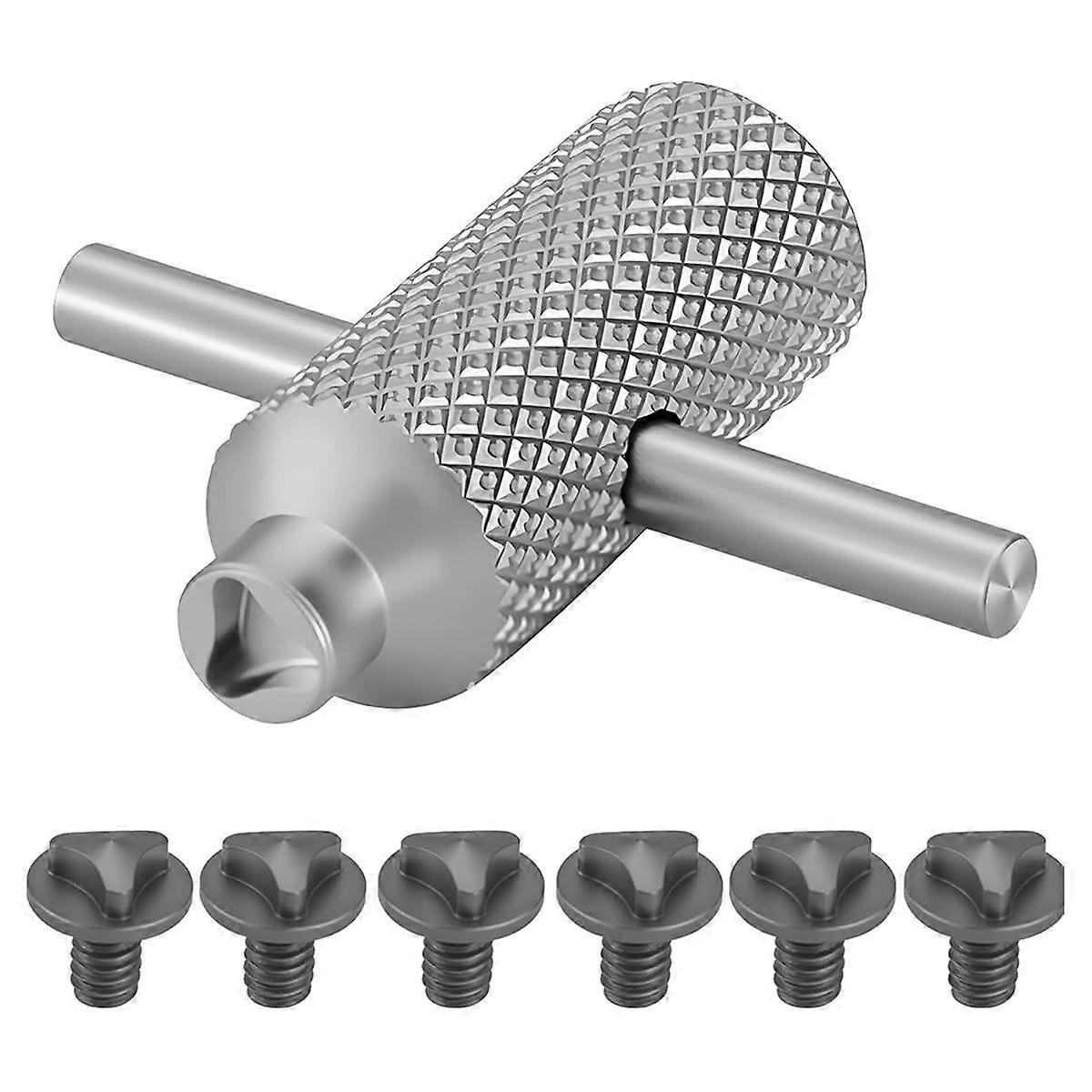 Titanium Triangle Screw & Driver Kit for Microtech , UTX-85, Troodon - Complete Knife Maintenance Se