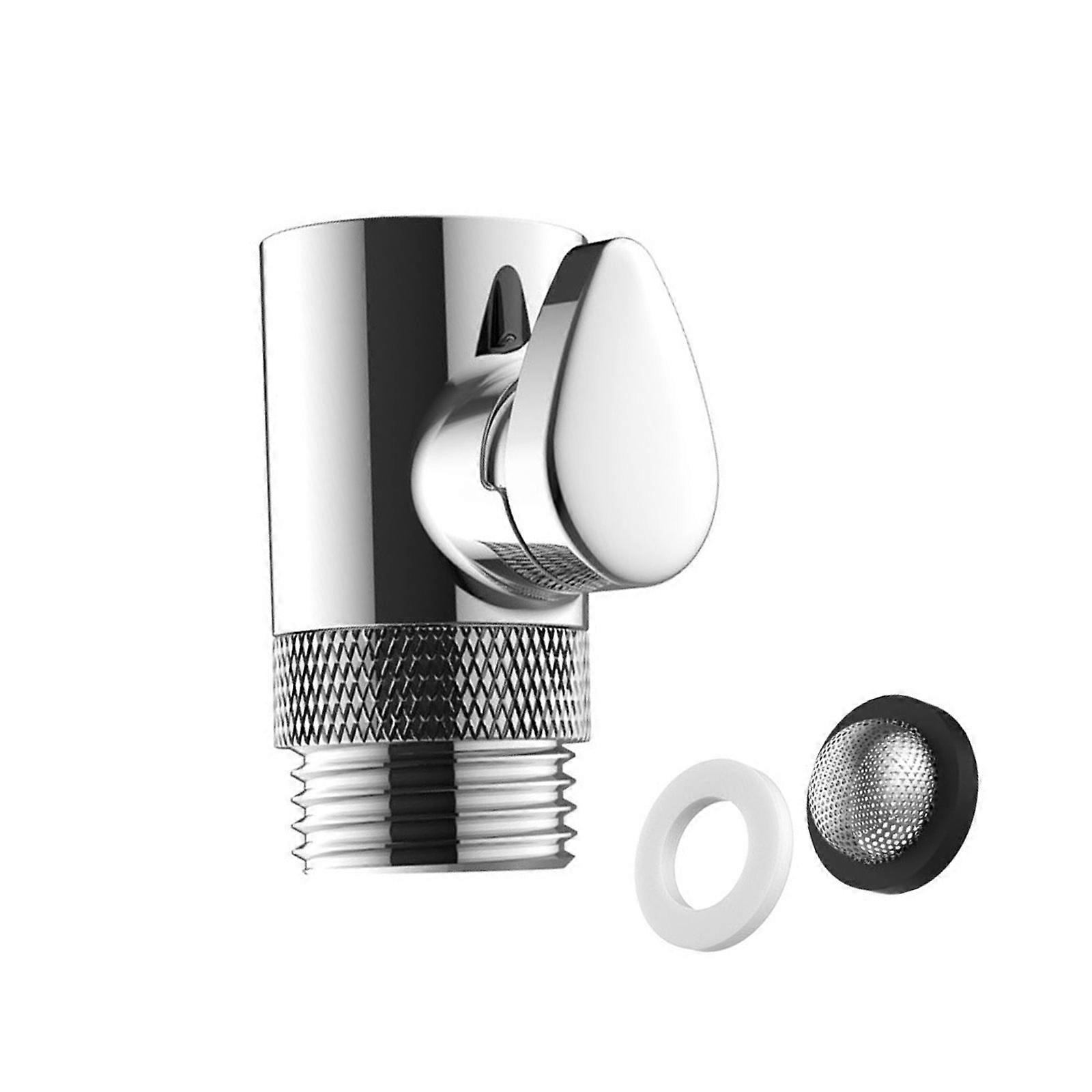 Water Efficient Shower Head Multifunctional Sprays Filter System Rotations Control Valves Metal Durability G1/2 Thread Multicolor