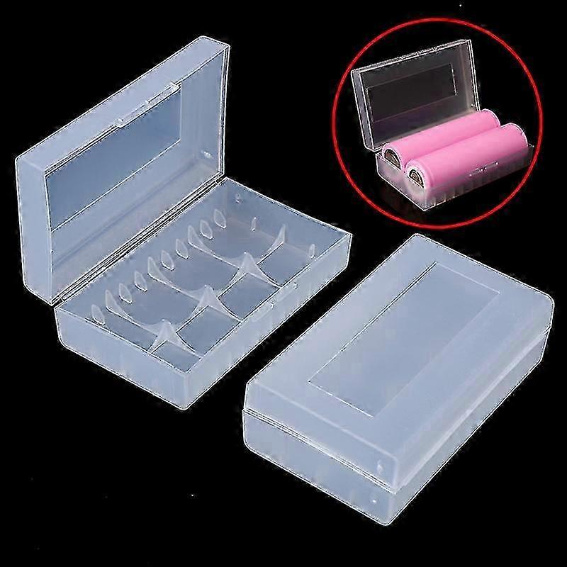 e 2pcs Battery Box Case Container For 2*20700 21700 Battery Storage Box Case