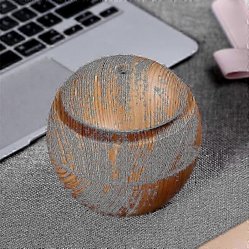 2025 Kotitalouksien aromaterapiakone Puun syy Pyöreä kostutin Sienikostutin Puun syyn aromaterapiakone