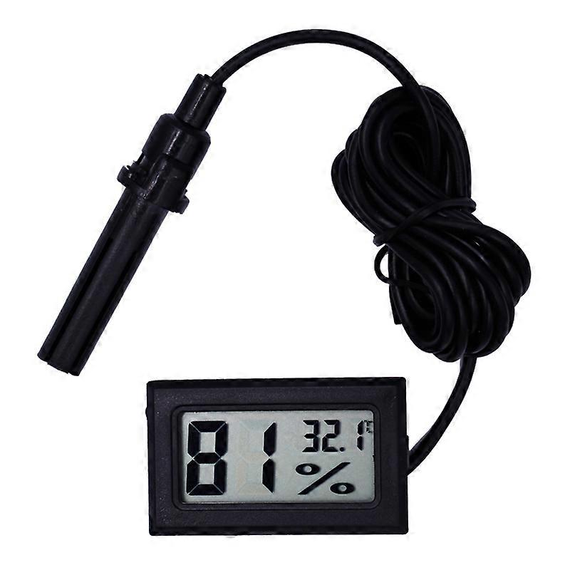 Mini Temperature Humidity Meter Digital LCD Indoor Convenient Thermometer Hygrometer Gauge Instruments With External probe