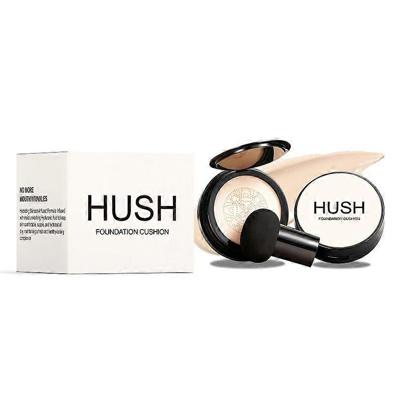 Mushroom Head Air Cushion Foundation, Covers Blemishes, Scars Easily and Smoothly, Mushroom Foundation Long Lasting, Intensely Moisturizing