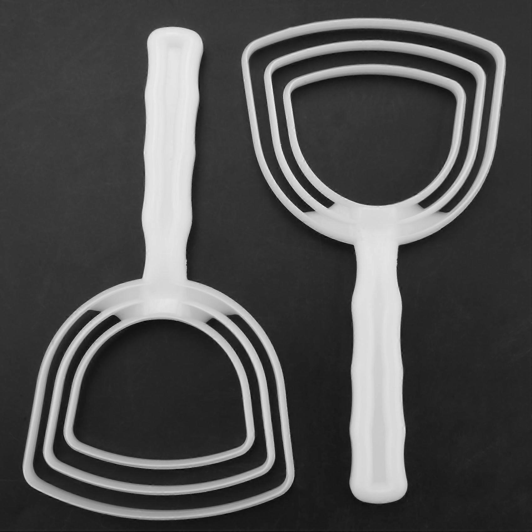20X Meat Scraper Bone Dust Scraper Bone Scraper White Poly Scraper Bone Dust Remover Square Bone Dust Scraper