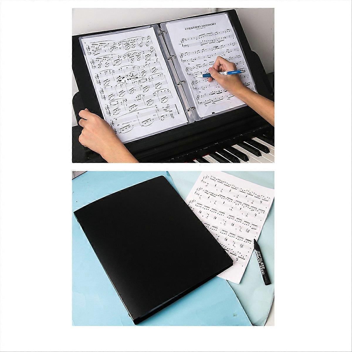 Notmapp, notställstillbehör, nothållare