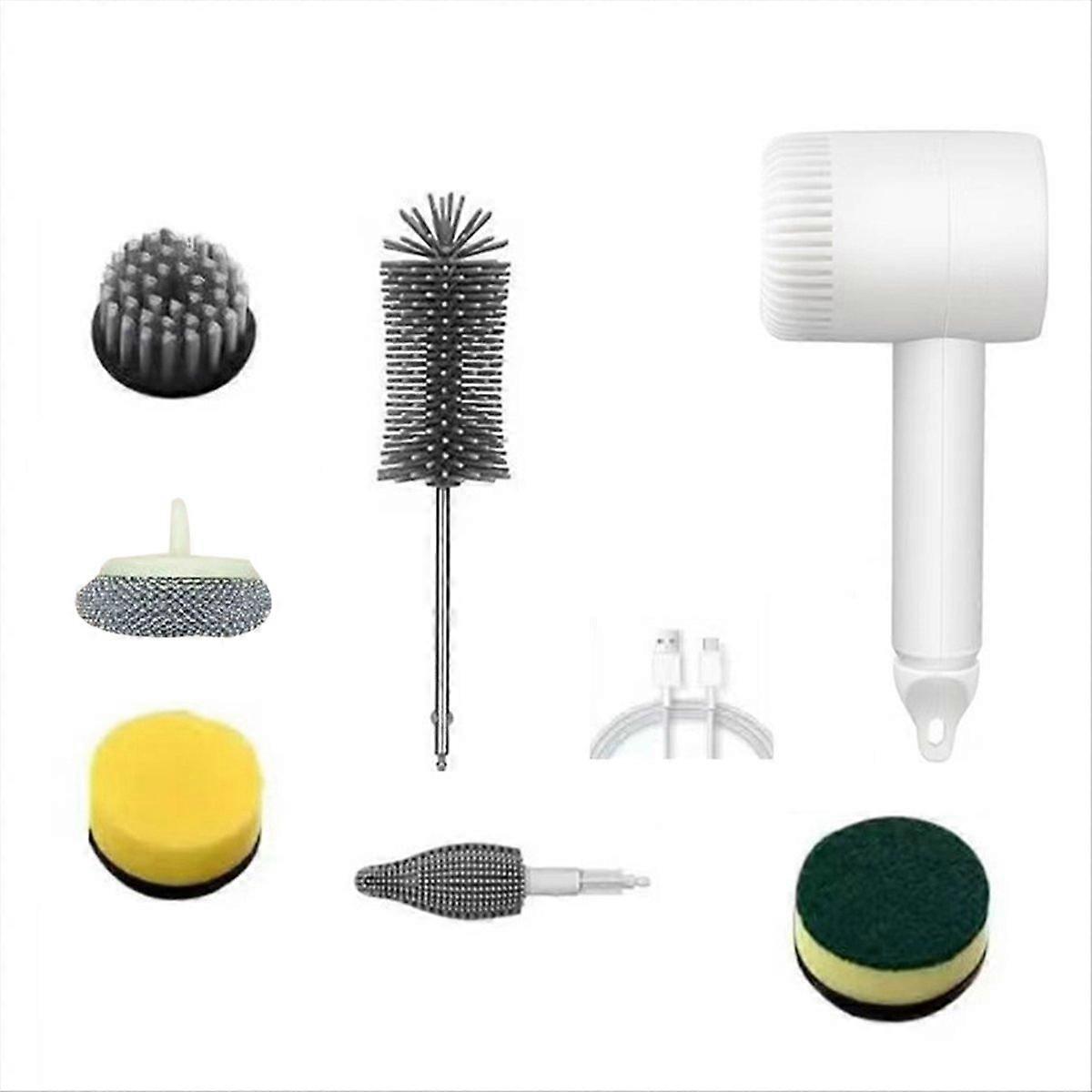 Handheld Cordless Electric Cleaning Brush Electric Scrubber A