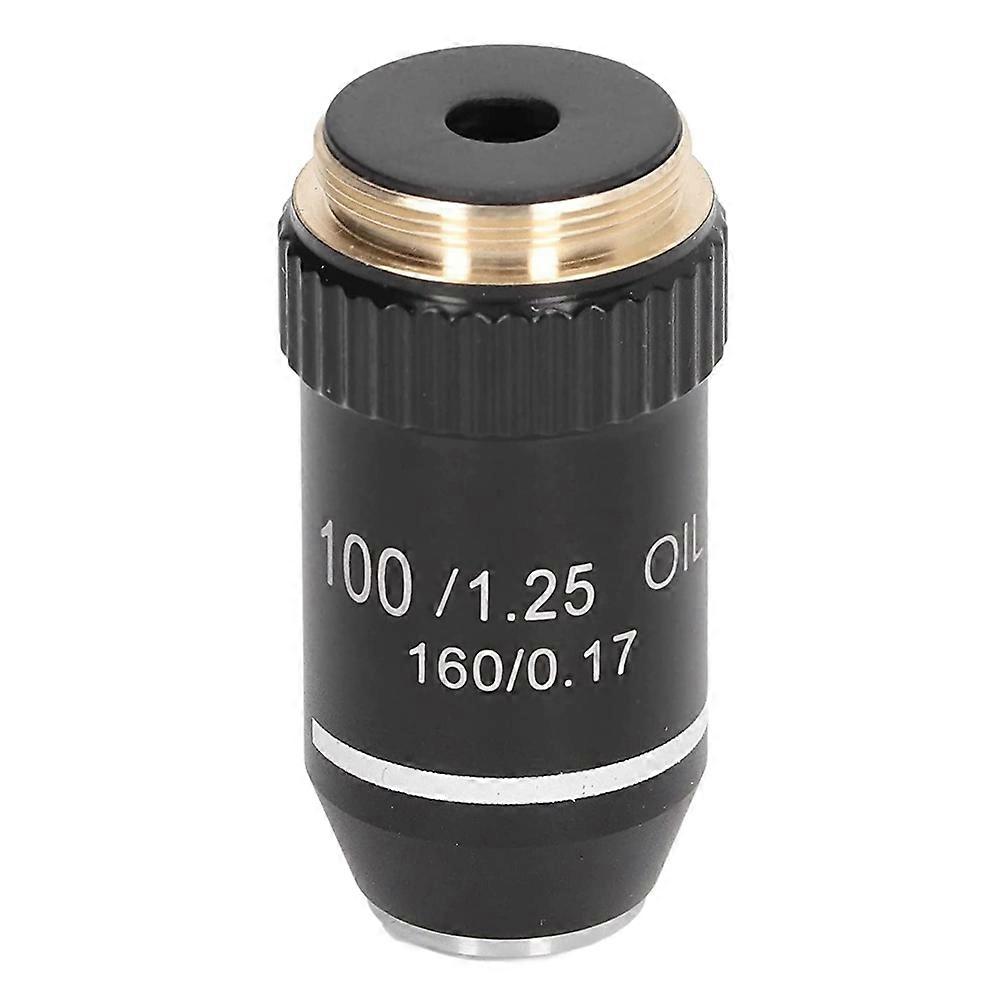 Biological Microscope Lens, 195 Achromatic Black Objective Lens