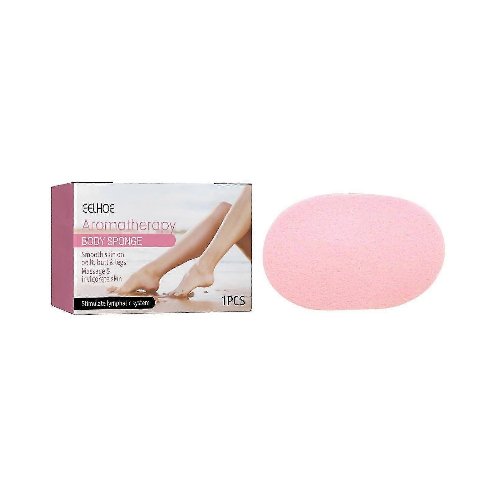 Aromatherapy Body Sponge  Firming  Toning Bath Sponge with Shea Butter  Lotus Extract