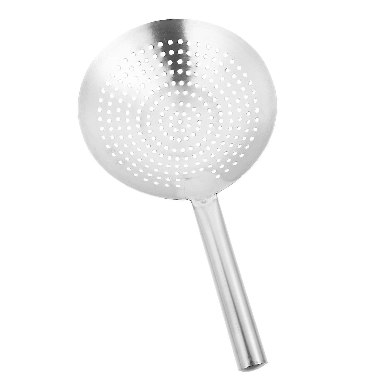 Kitchen Use Stainless Steel Filter Spoon for Oil Straining 3Pcs Set