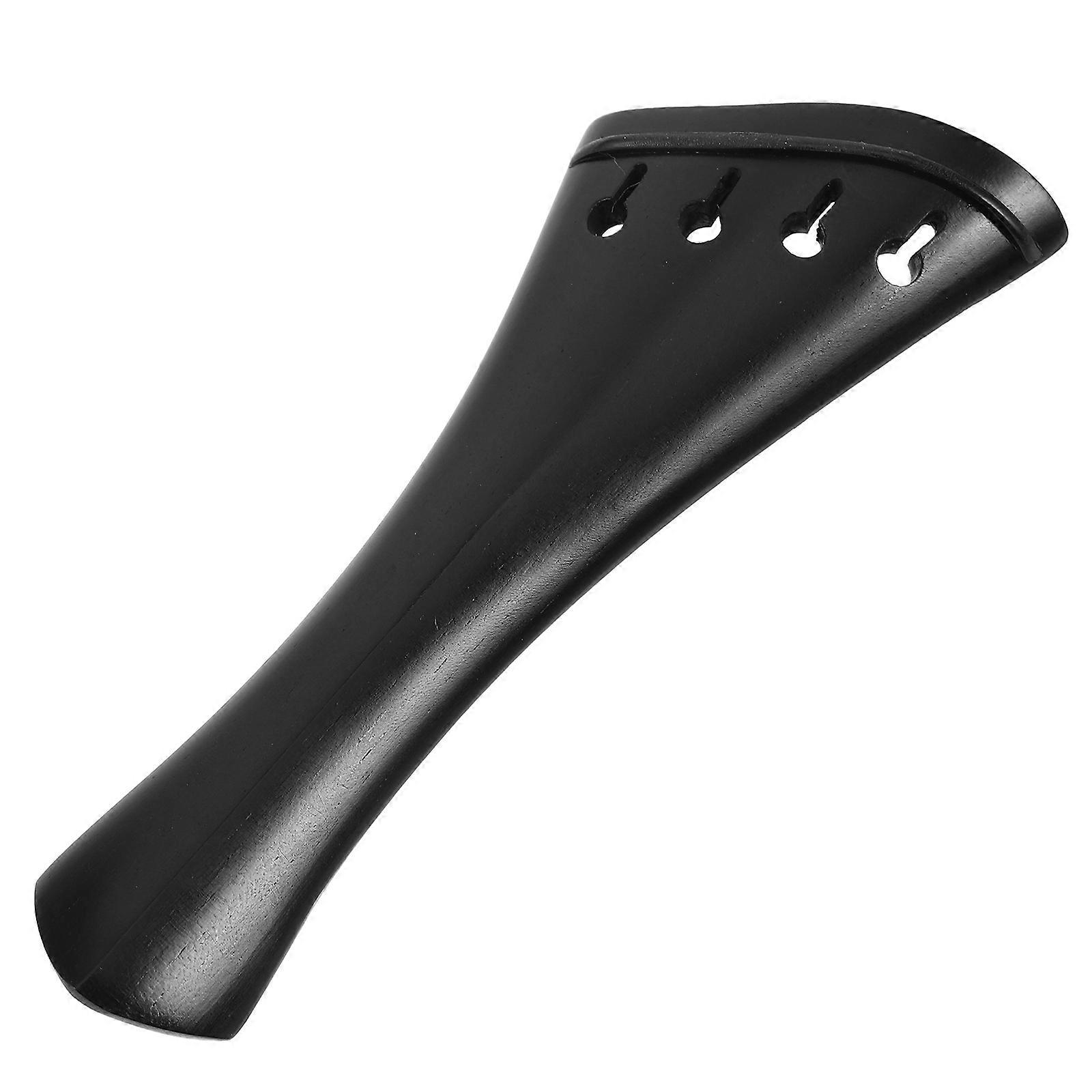 Violin Tailpiece Wooden String Pulling Board for Violin Black