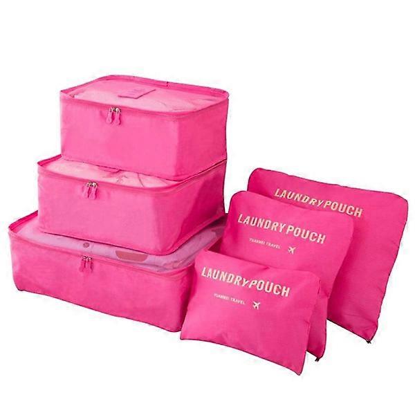 Luggage Organizer Set - Dark Pink Dark Pink