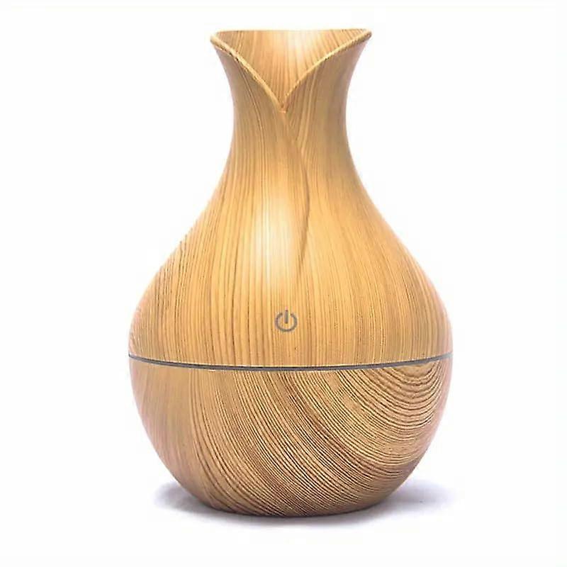 Humidifier Aroma Diffuser Ultrasonic Cool Mist with Color Changing LEDs 130ml Vase for Bedroom