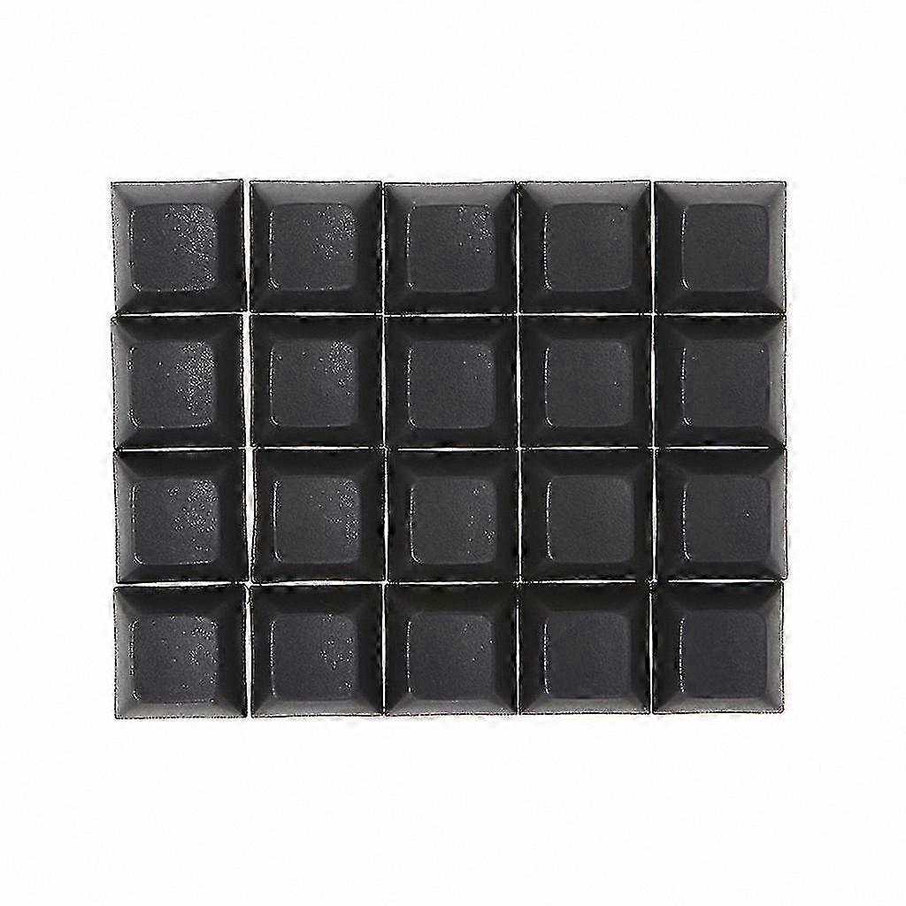 20-Pack DSA Profile 1U Blank PBT Keycaps for Mechanical Keyboards