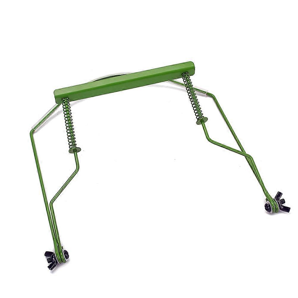 10 Holes Harmonica Holder Neck Rack for Holding Harmonica Green