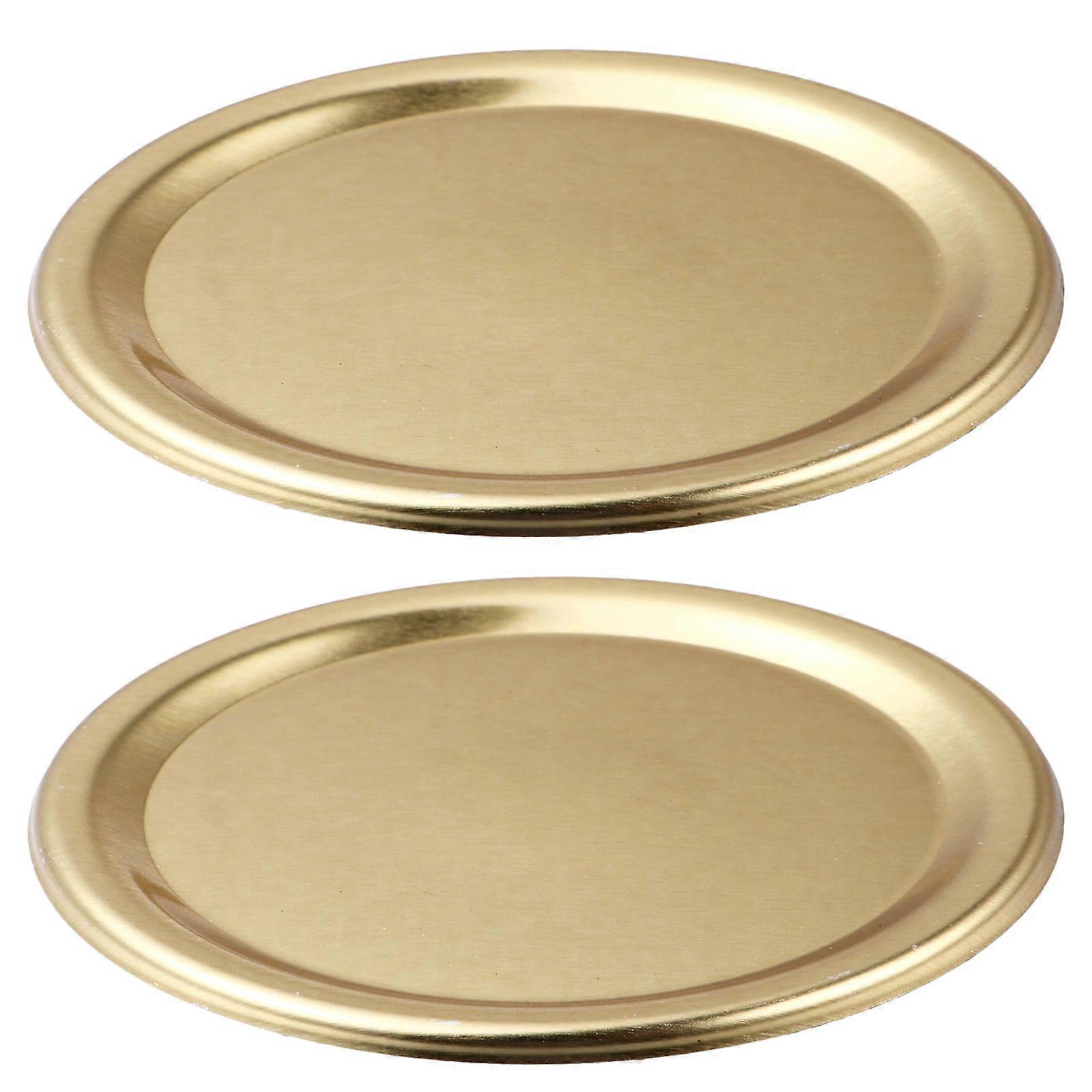 Mason Jar Lids And Metal Material Sealing Function For Home Users 70mm Round Shape 24Pcs