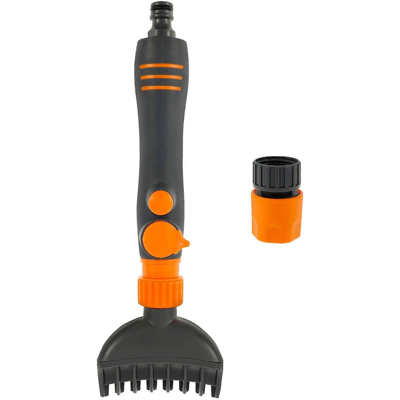 Pool and Spa Filter Cleaning Brush with Double Row Nozzle for Efficient Pressure Maintenance