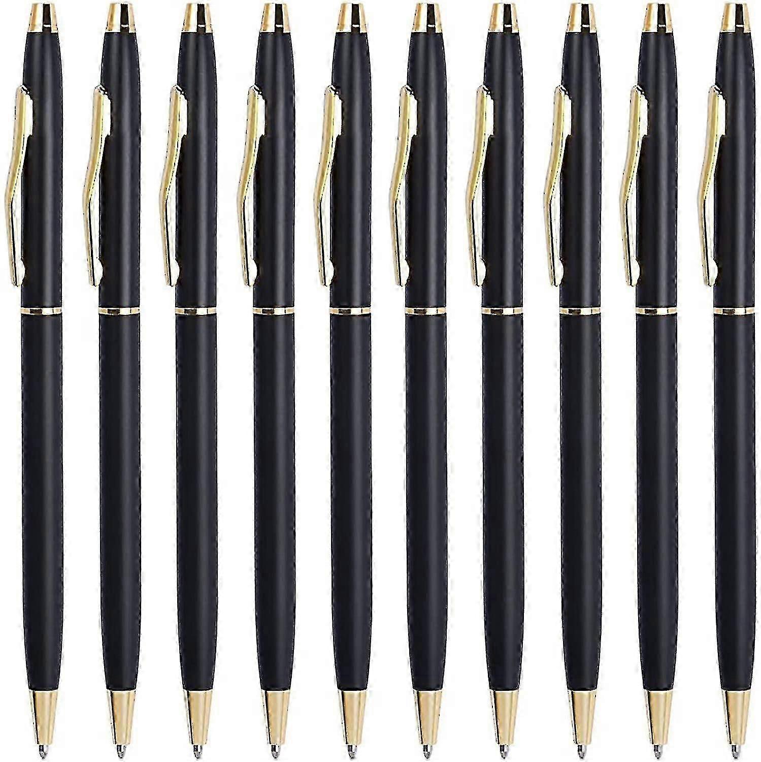 Black Ballpoint Pens 1.0mm Medium Point, 10 Pack Easter Gifts