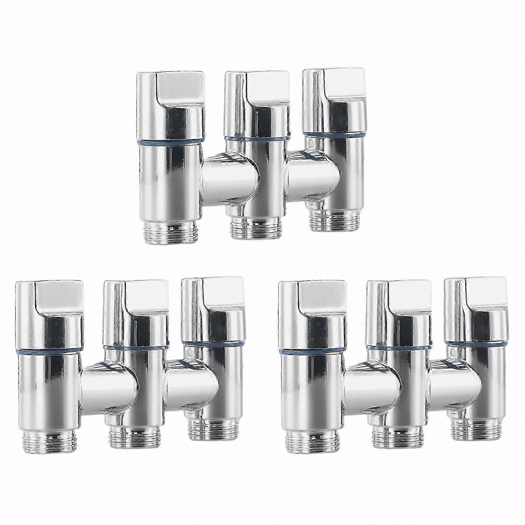 Three-Way Angle Valve for Enhanced Home and Commercial Space Functionality