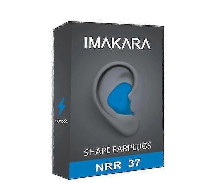 Lydisolerte ørepropper, støydempende formbare ørepropper for søvn, arbeid 25-26