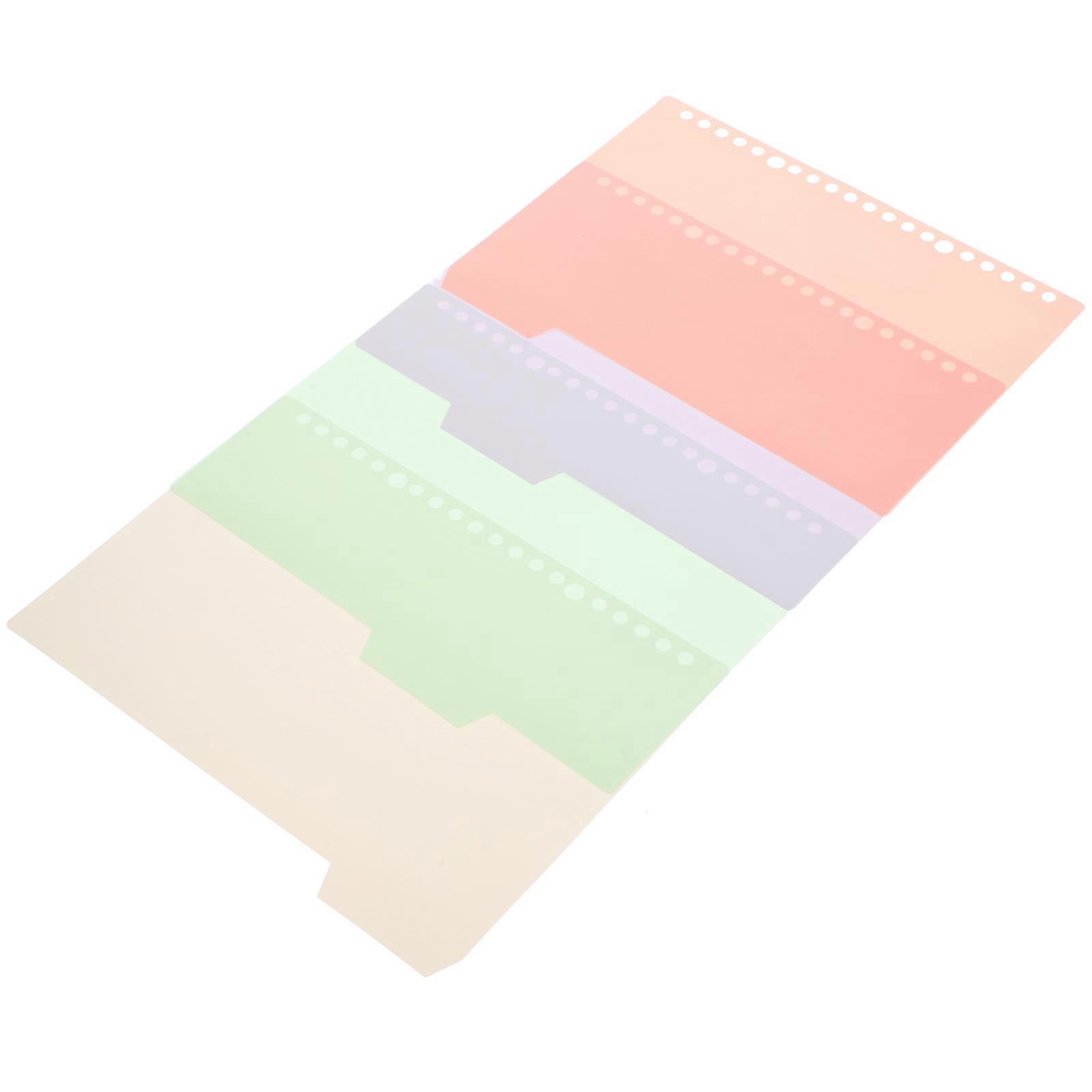 Binder Tabs for File Organization 32Pcs Assorted Color Paper Dividers