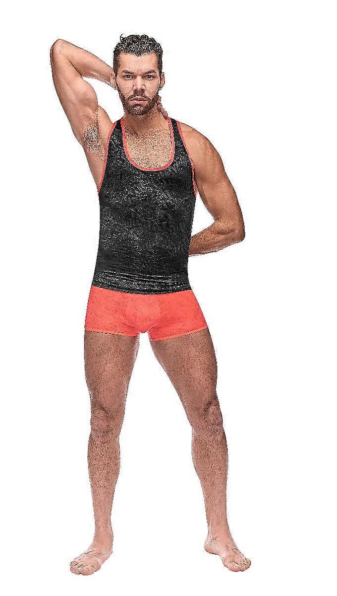 Semi doorschijnende korte broek